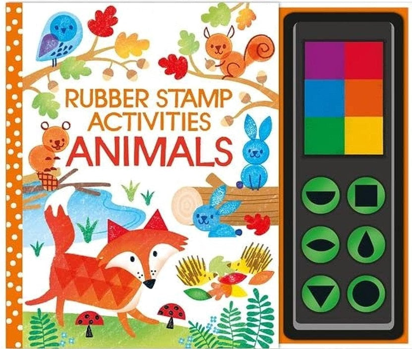 Fingerprinting Books with Rubber Stamps Pad