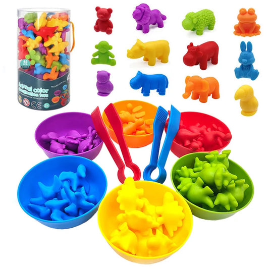 Color Match & Counting Math Toys