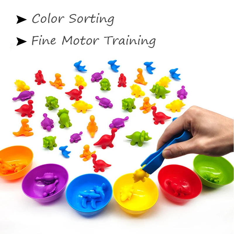 Color Match & Counting Math Toys