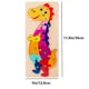 3D Wooden Animal Puzzles Childrens Toys