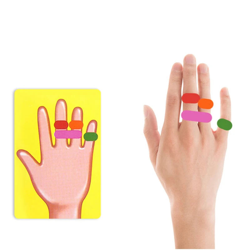 Rubber Band Finger Game