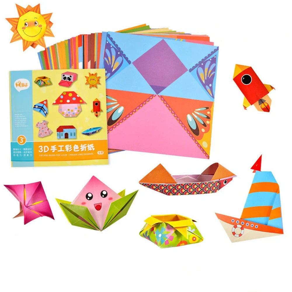 Animal Origami Paper (Montessori Toys) 108 pcs