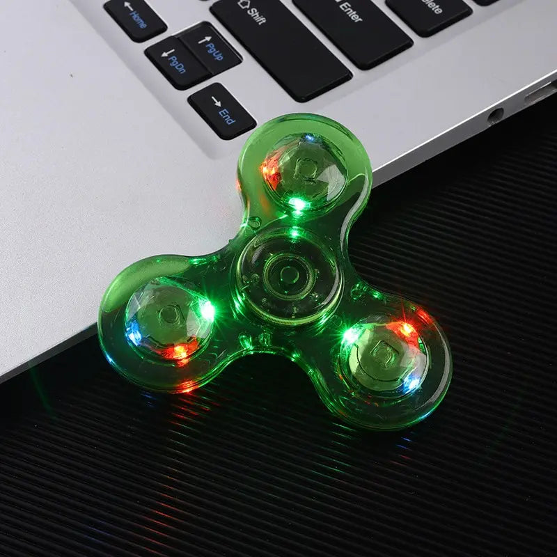 Spinner Fingertip with Colorful Light