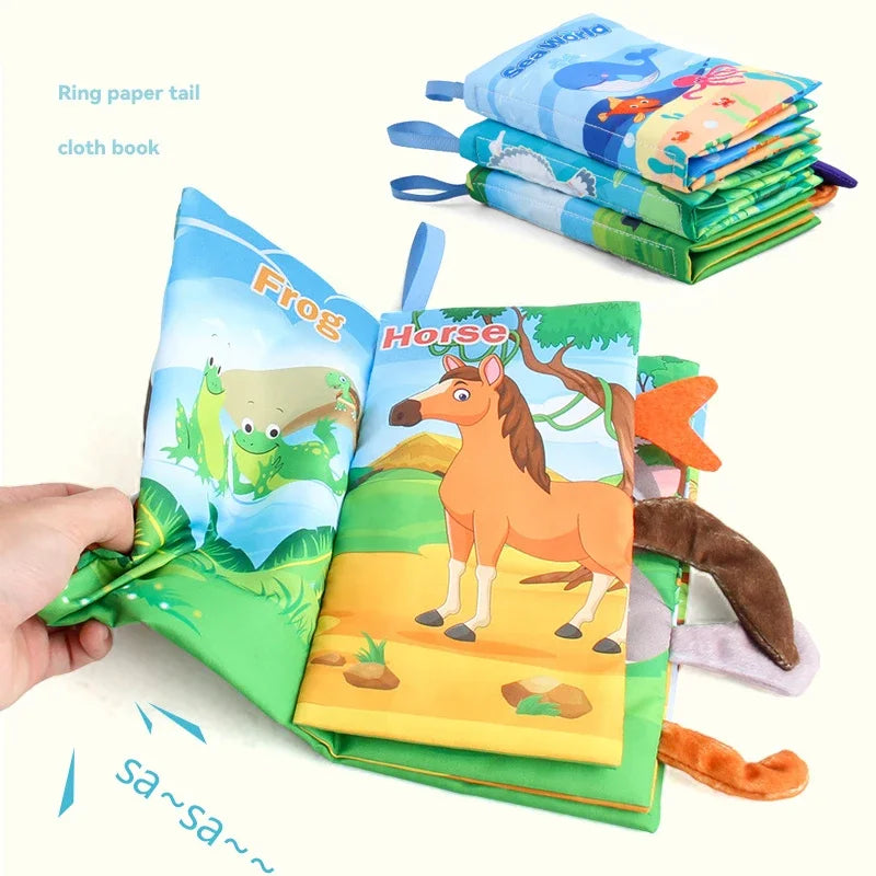 Baby Cloth Book (Fruits & Animals)