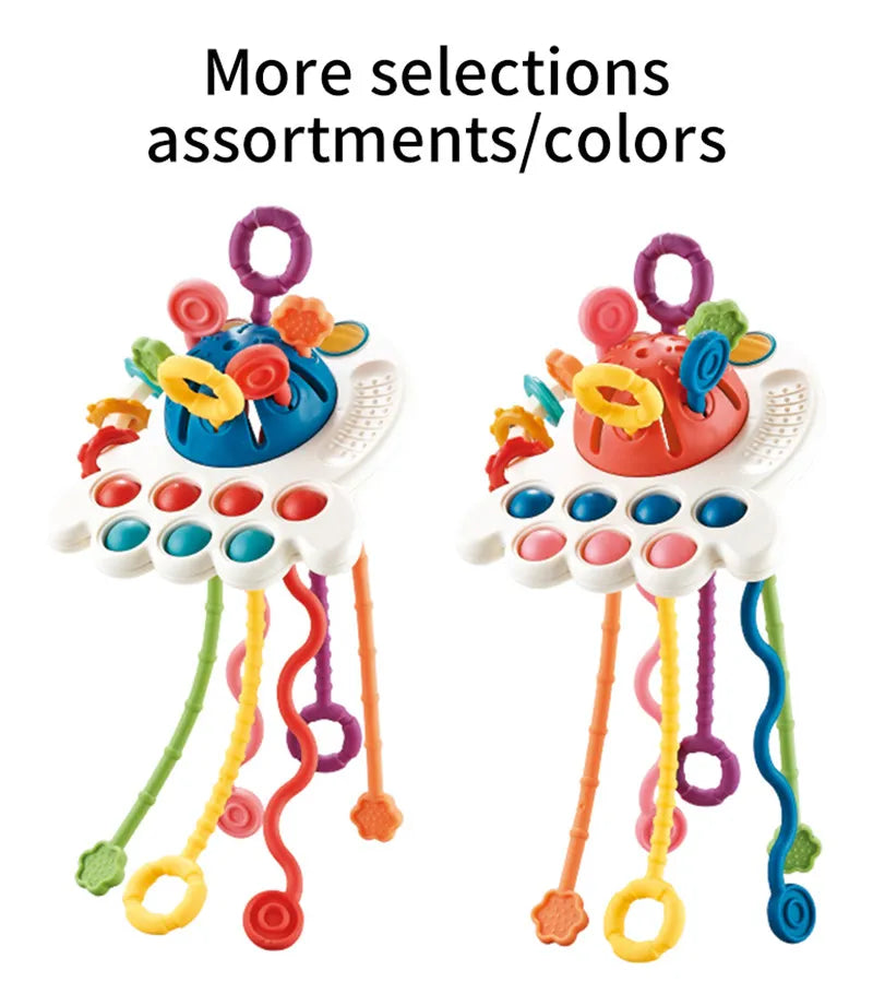 Silicone Pull String Sensory Toys