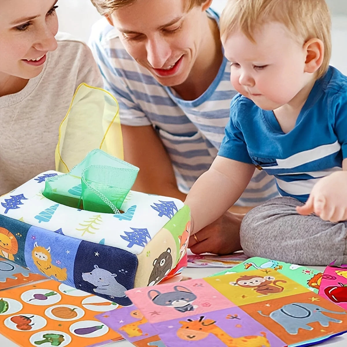 Baby Tissue Box Sensory Toy