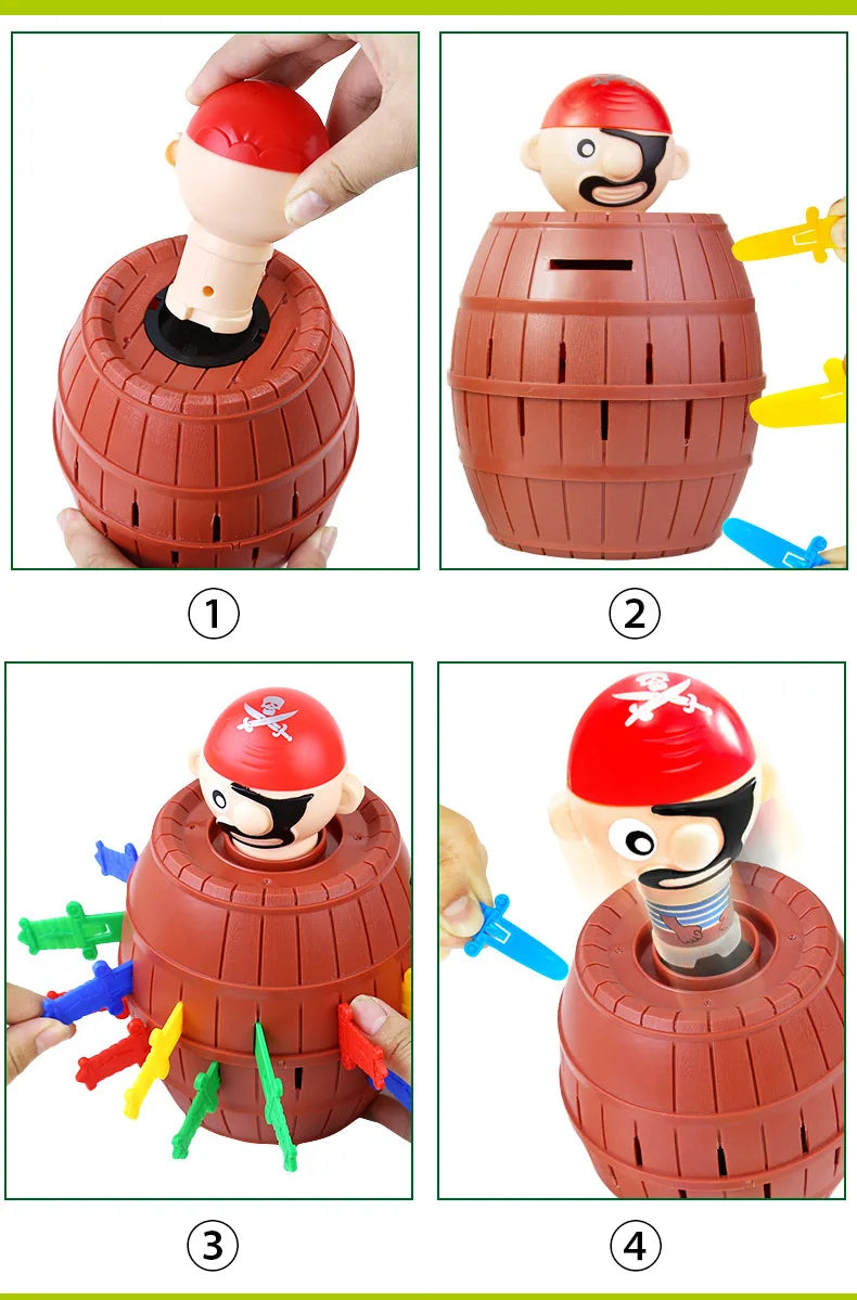 Pirate Barrel Game