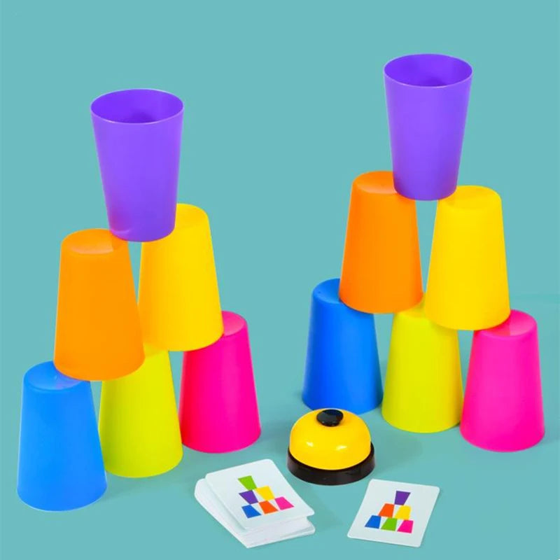 Stack Cup Game with Card