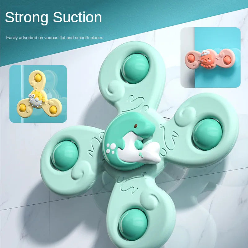 Baby Bath Spinner Toys 3pcs