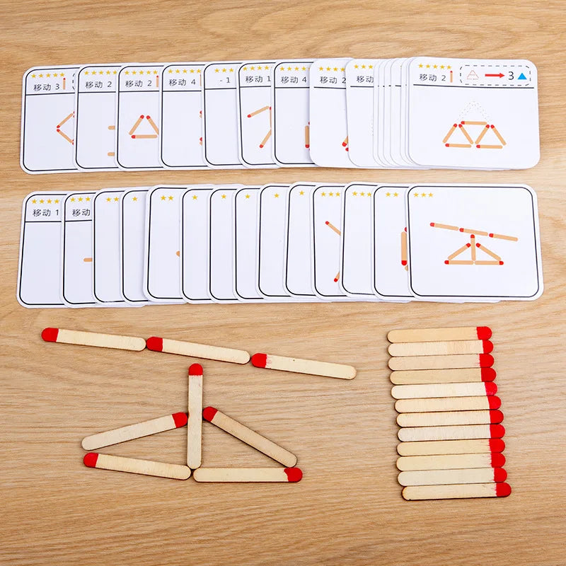 Montessori Matches Puzzles