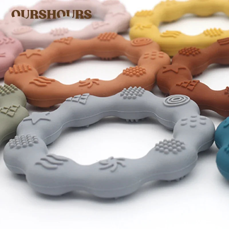 Baby silicone Teether BPA free