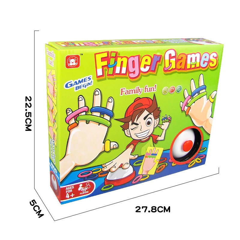 Rubber Band Finger Game