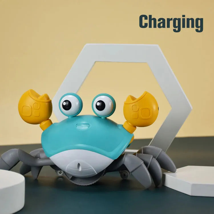 Interactive Dancing Crab Charging Toy with Music