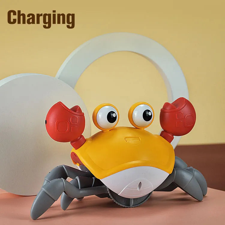 Interactive Dancing Crab Charging Toy with Music