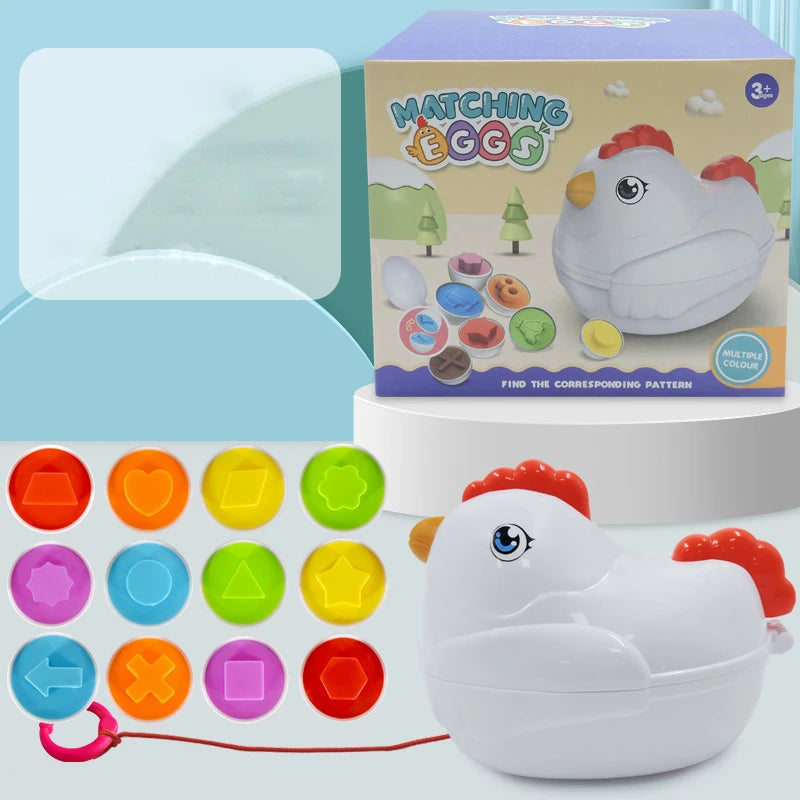 Egg Toy Games Shape Matching Sorters