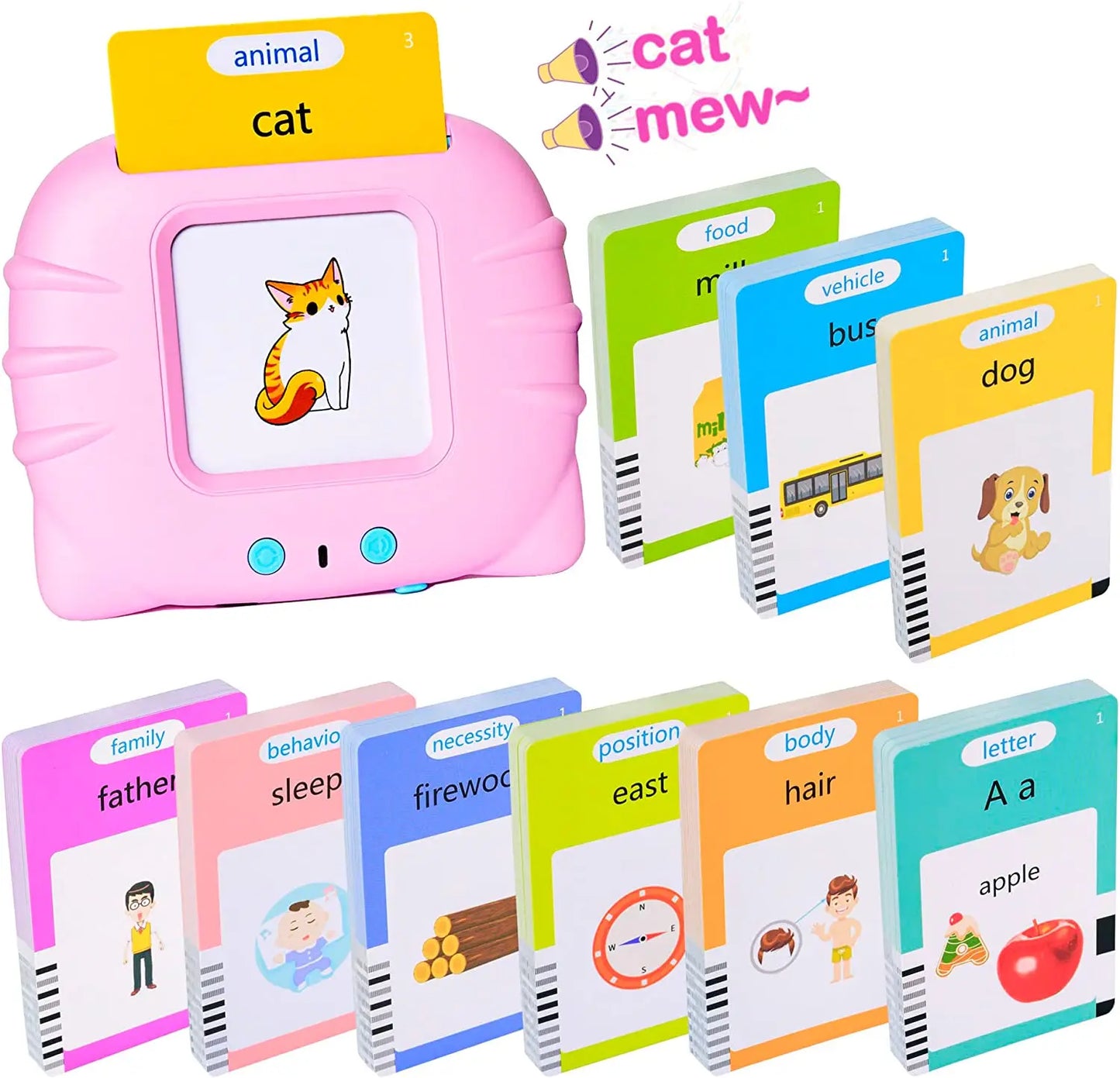 Talking Flash Cards Early Educational Toys